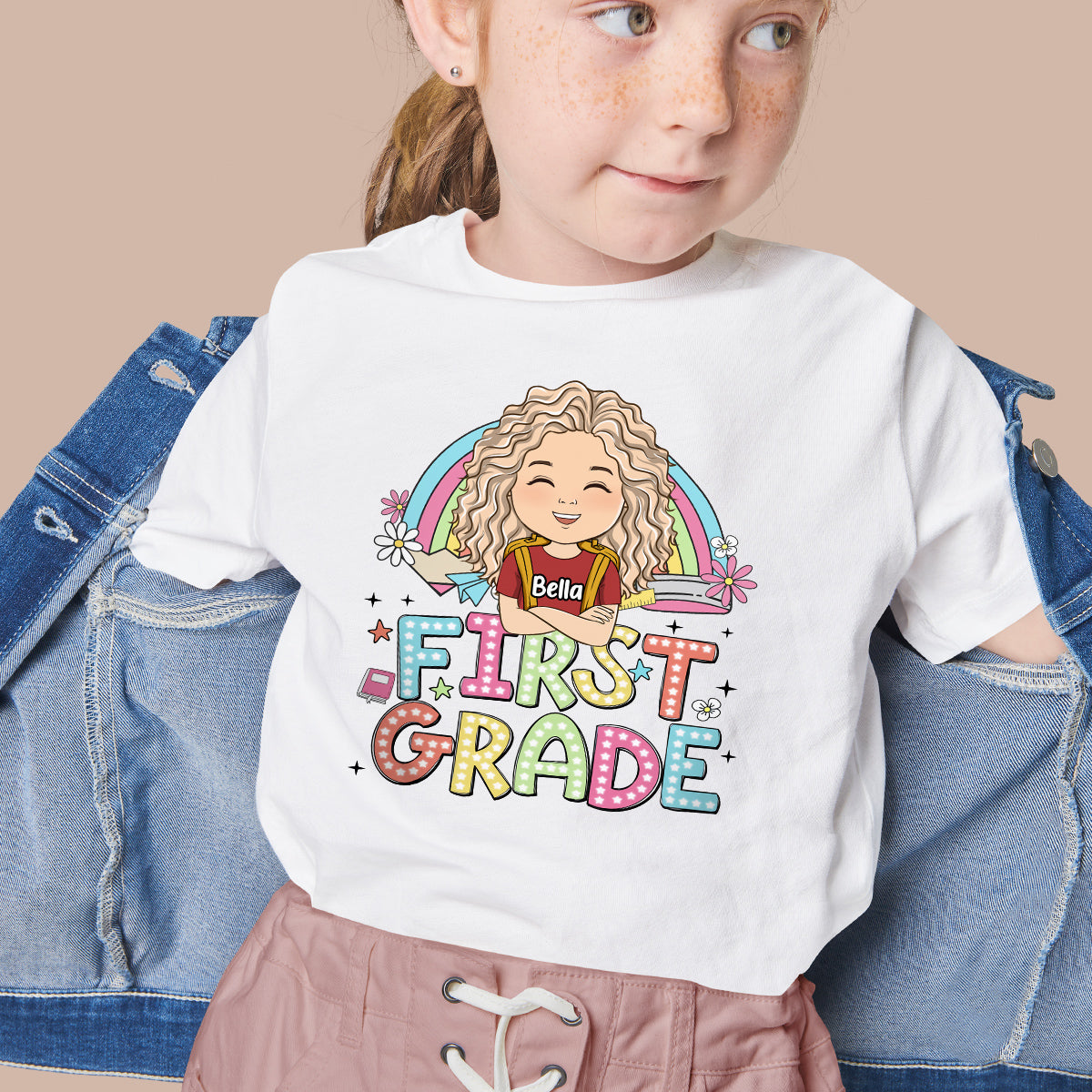 School Level Unlocked - Personalized Custom Youth T-shirt
