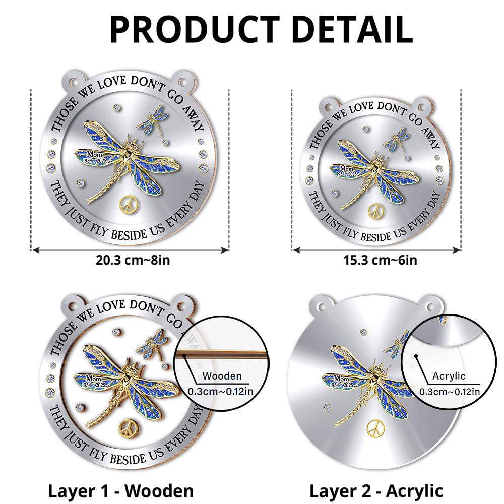 Those We Love - Personalized Custom Suncatcher