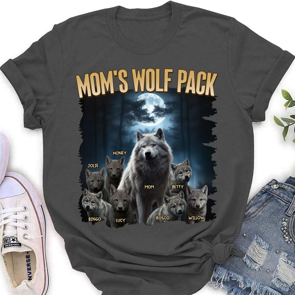 Mama Wolf Pack - Personalized Custom Shirt