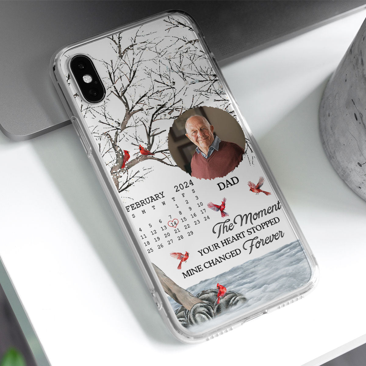My Heart Changed Forever - Personalized Custom Phone Case