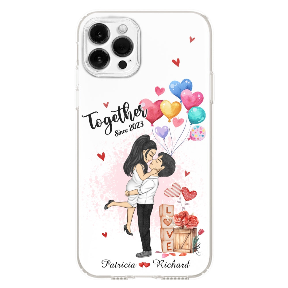 Together Since - Personalized Custom Phone Case