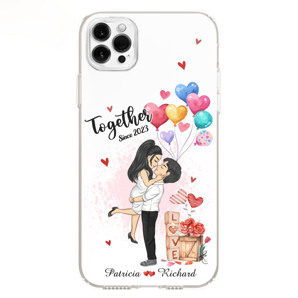 Together Since - Personalized Custom Phone Case