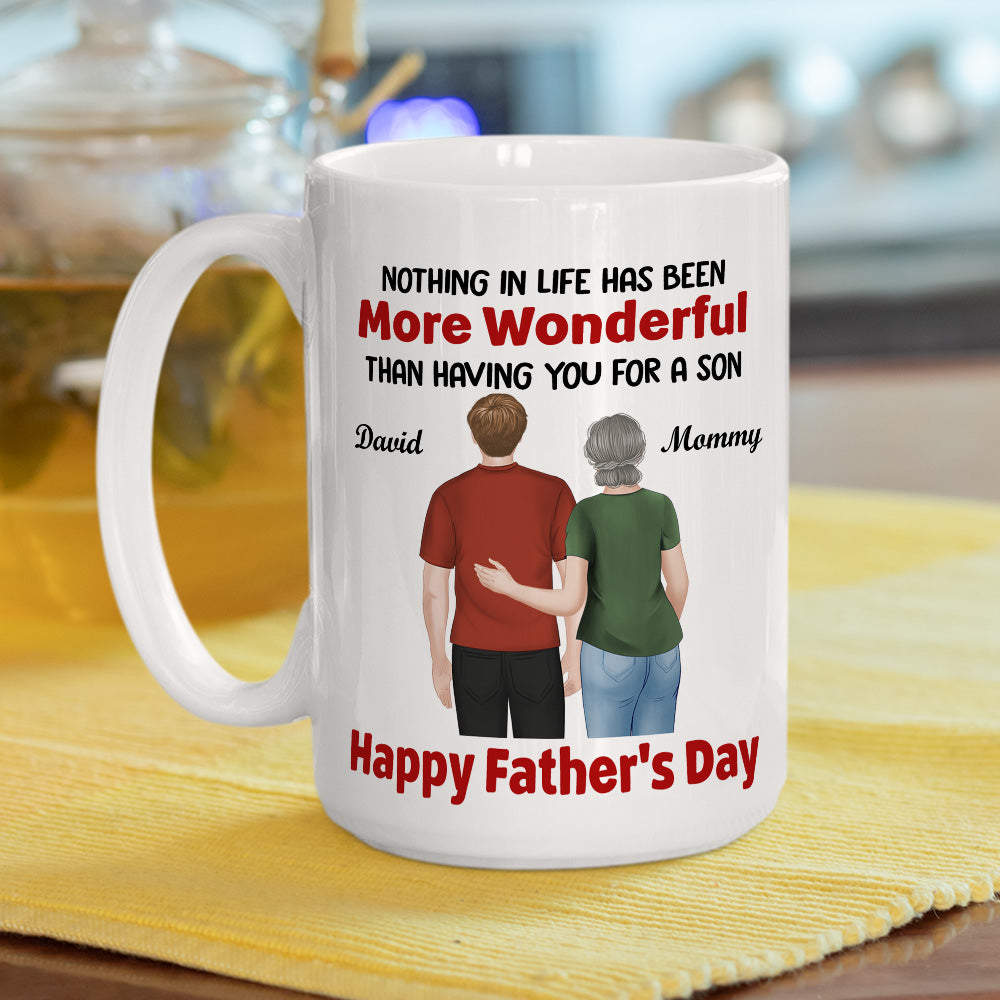 My Wonderful Son - Personalized Custom Coffee Mug