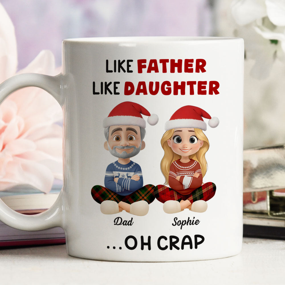 Like Father - Personalized Custom Coffee Mug
