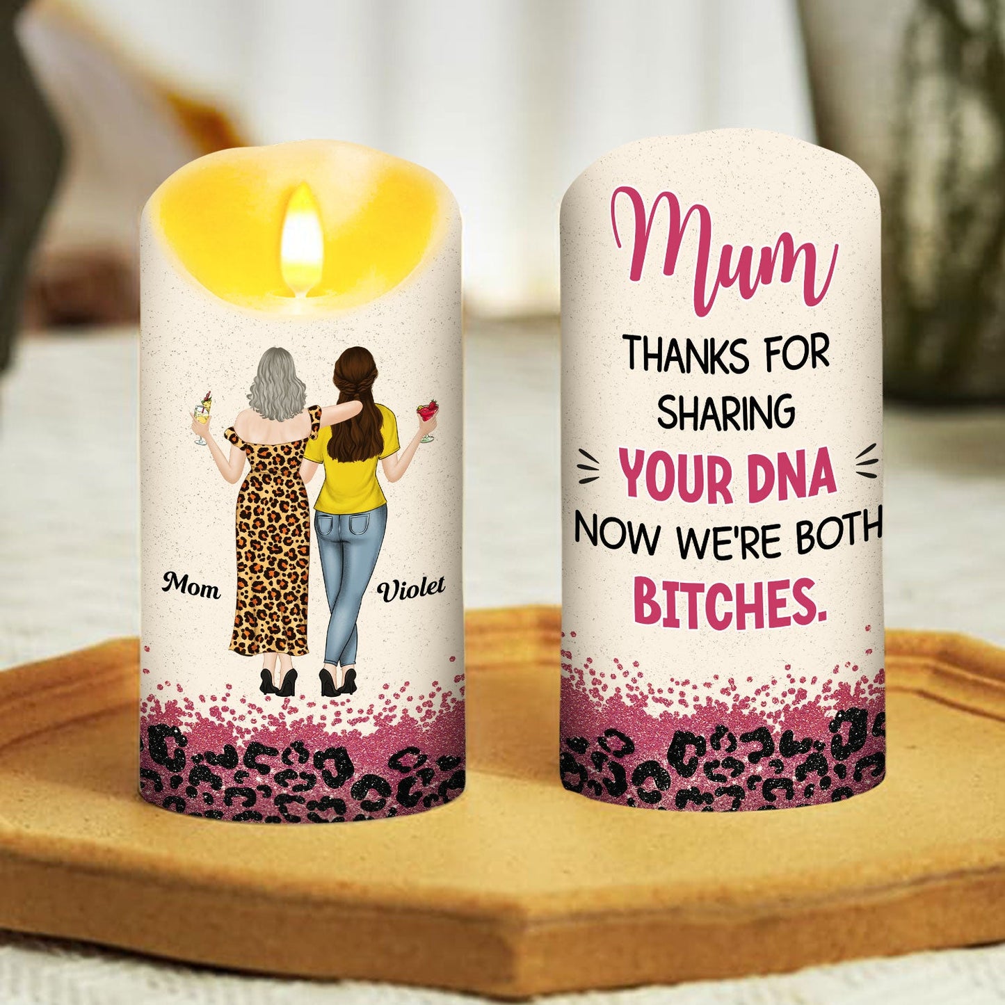 Your DNA - Personalized Custom LED Candle