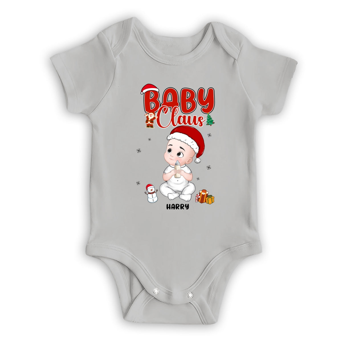 Baby Claus - Personalized Custom Baby Onesie