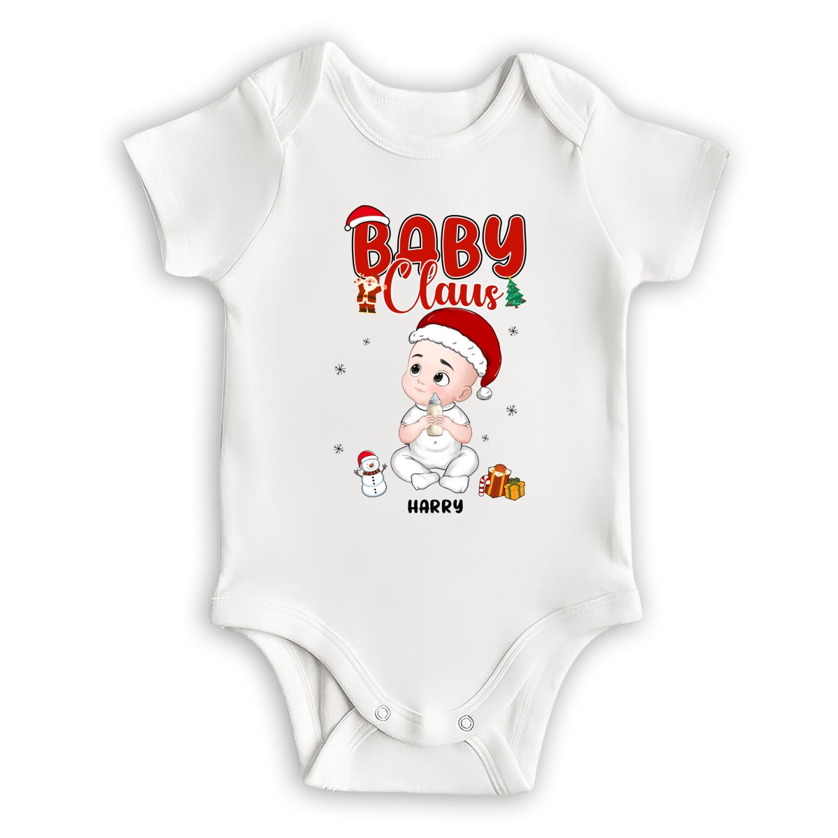 Baby Claus - Personalized Custom Baby Onesie