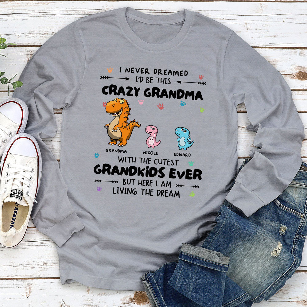 The Dream With My Grandkid - Personalized Custom Shirt