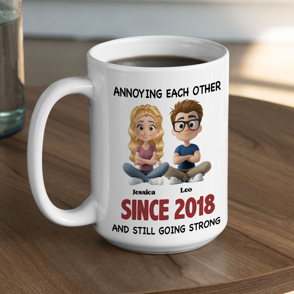Together Forever - Personalized Custom Coffee Mug