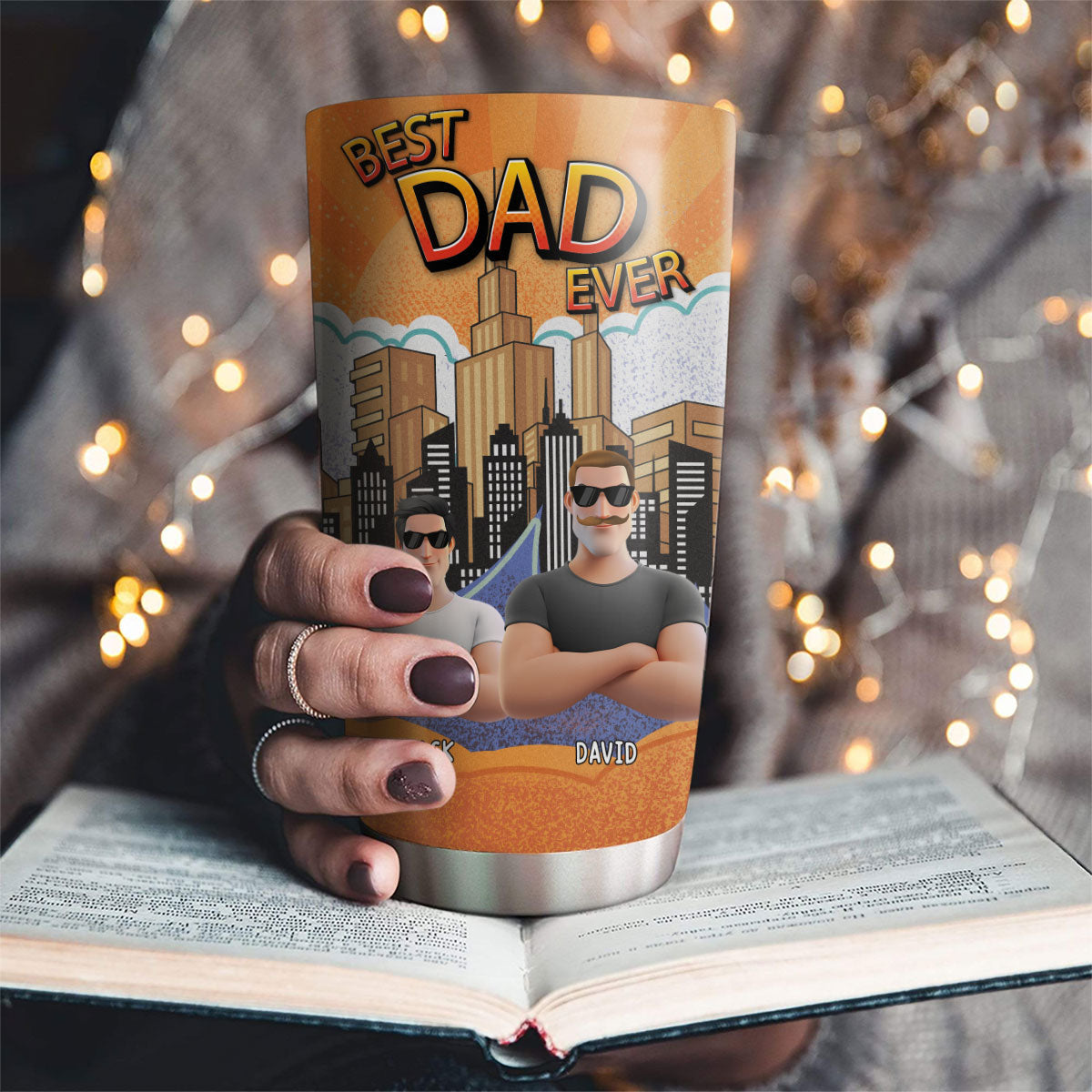 Super Daddy - Personalized Custom Tumbler