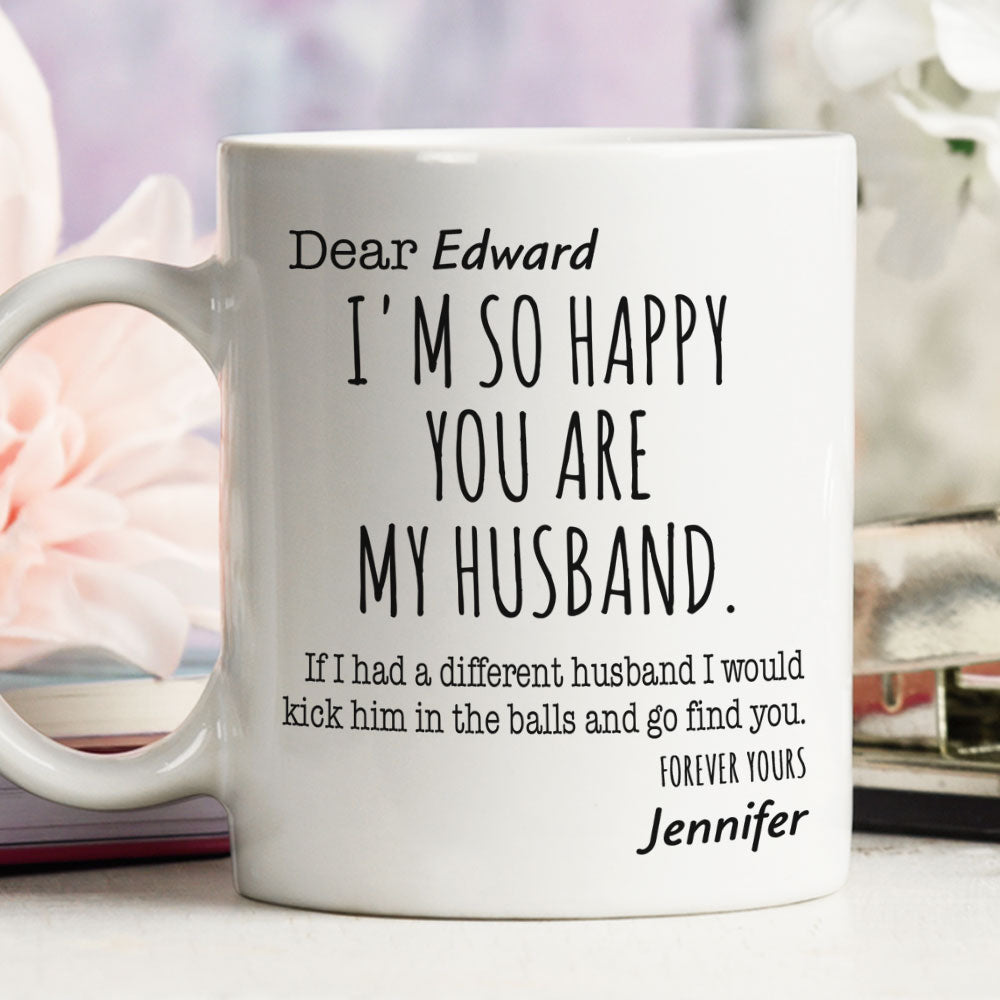 My Husband - Personalized Custom Coffee Mug