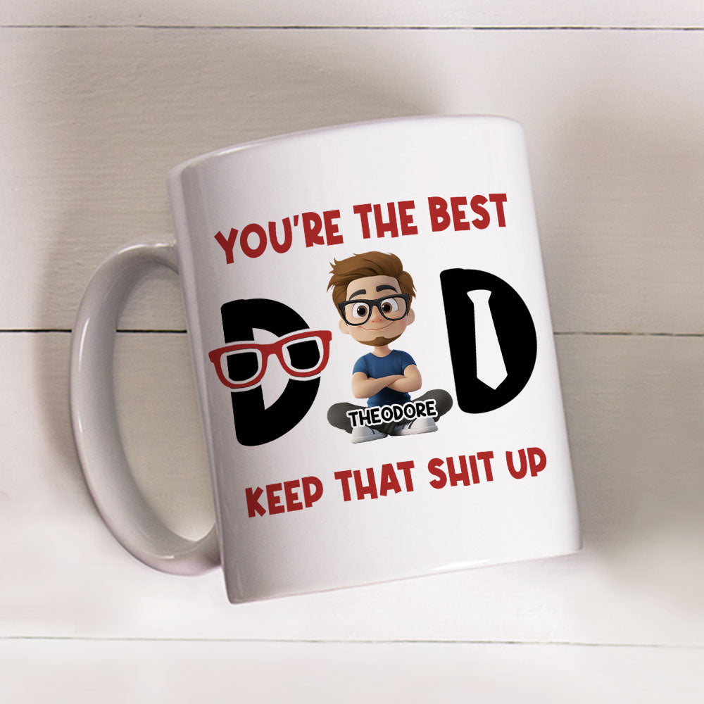 Best Dad - Personalized Custom Coffee Mug