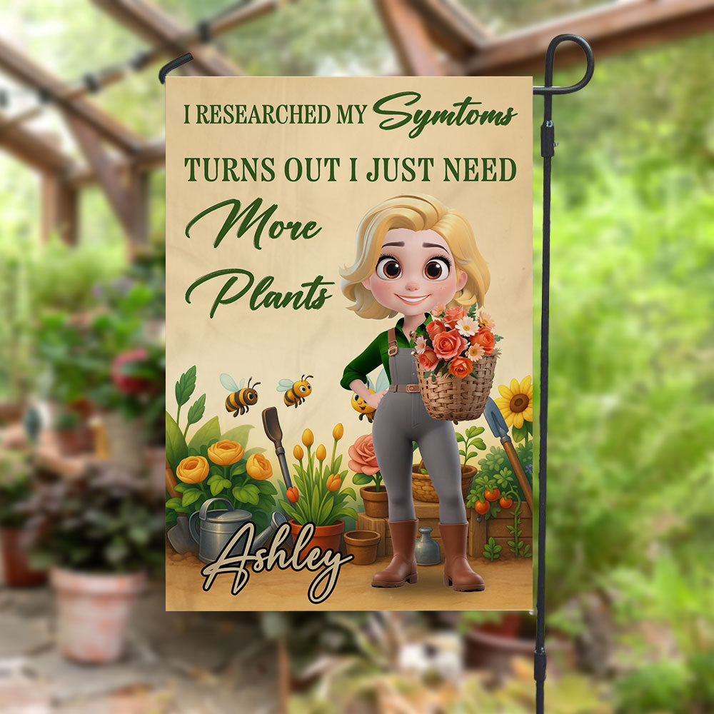 Need More Plants - Personalized Custom Flag