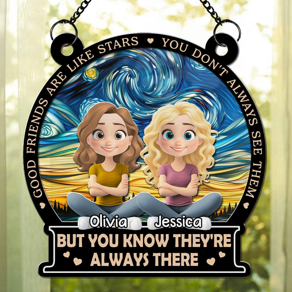 Always There - Personalized Custom Suncatcher
