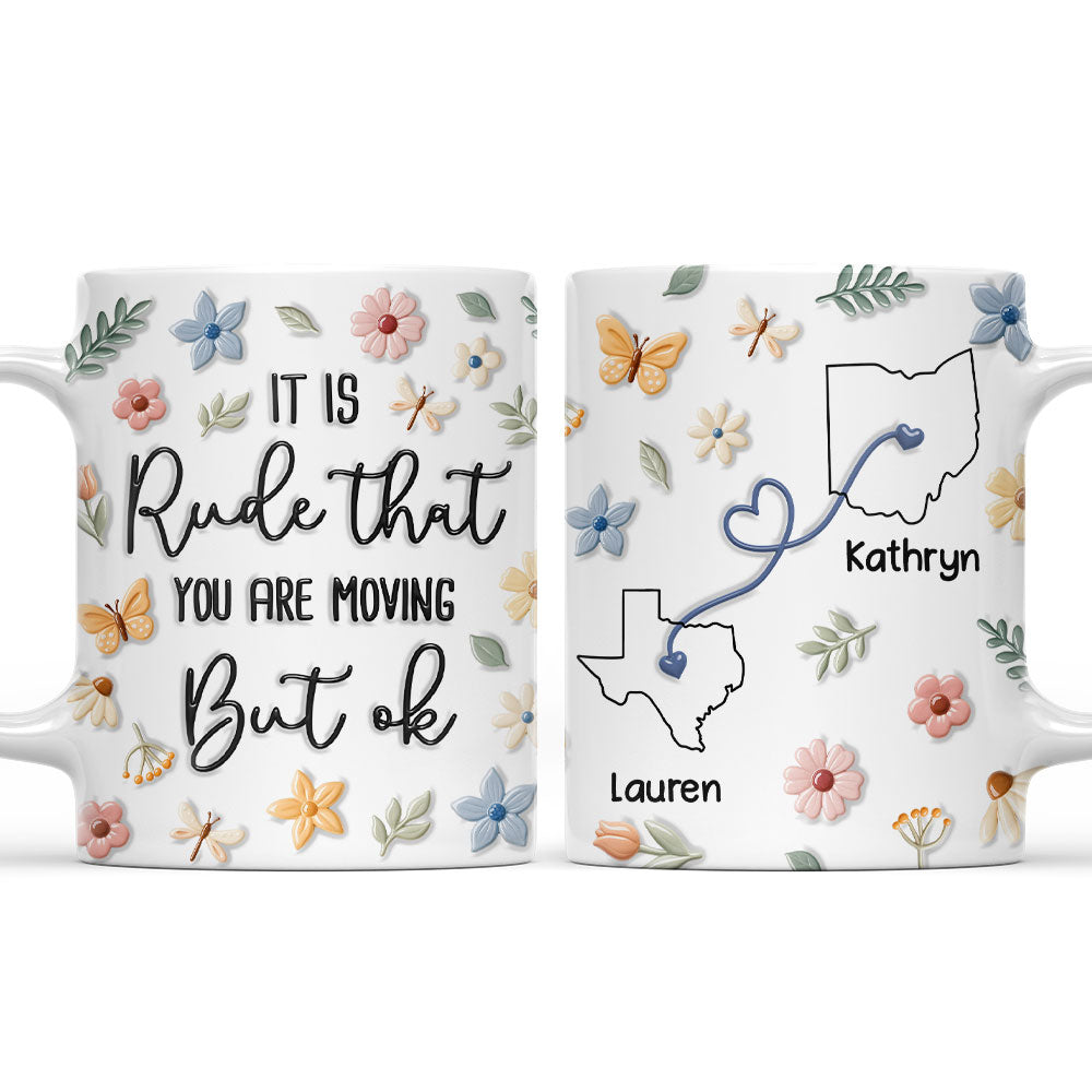 Who Allowed You To Move - Personalized Custom 3D Inflated Effect Mug