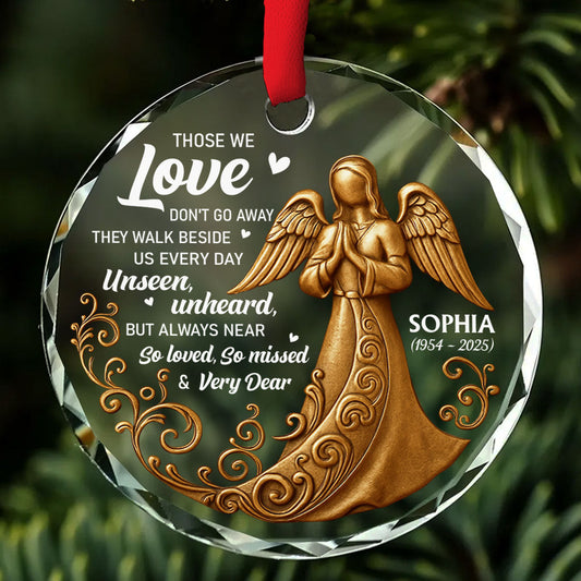 Every Day - Personalized Custom Glass Ornament