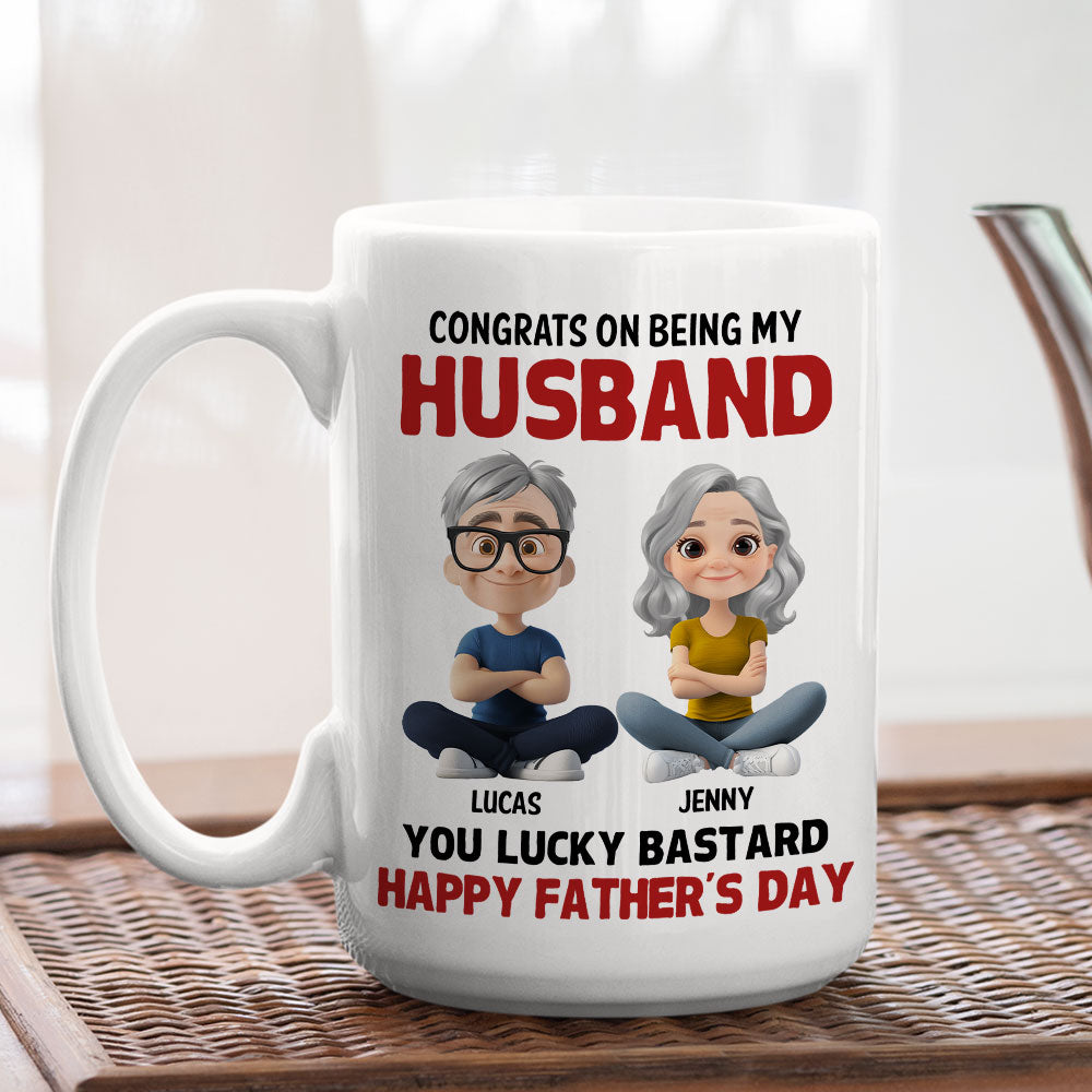 Congrats My Bastard - Personalized Custom Coffee Mug