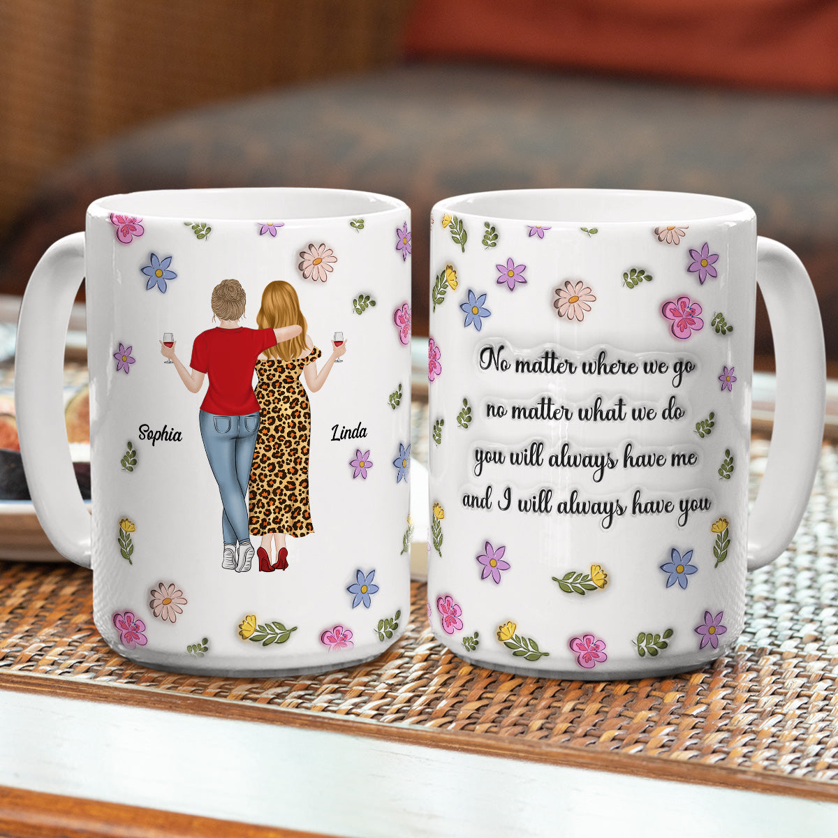 No Matter - Personalized Custom 3D Inflated Effect Mug