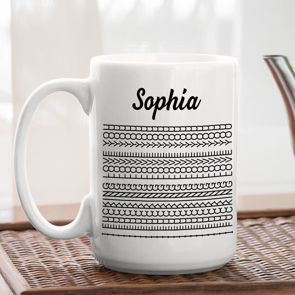 I Love You Hidden Message - Personalized Custom Coffee Mug