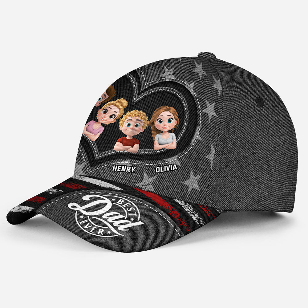 Greatest Dad Of All Time - Personalized Custom Classic Cap