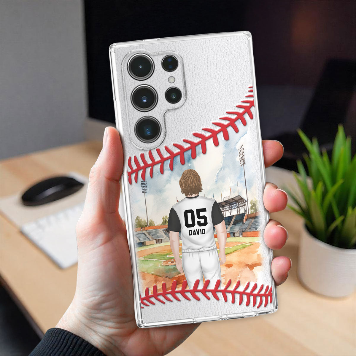 Never Give Up - Personalized Custom Phone Case