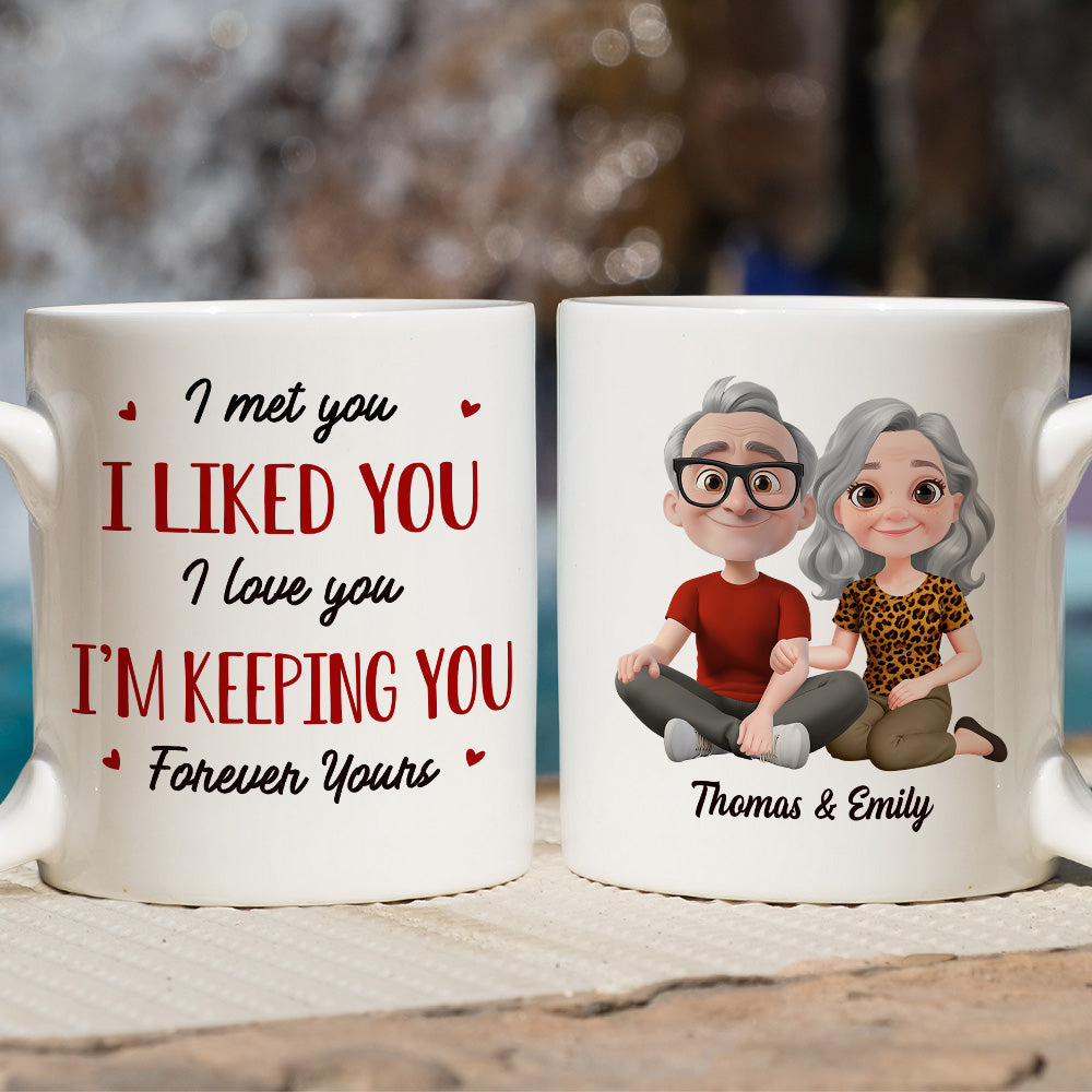 Give Me Your Forever - Personalized Custom Coffee Mug