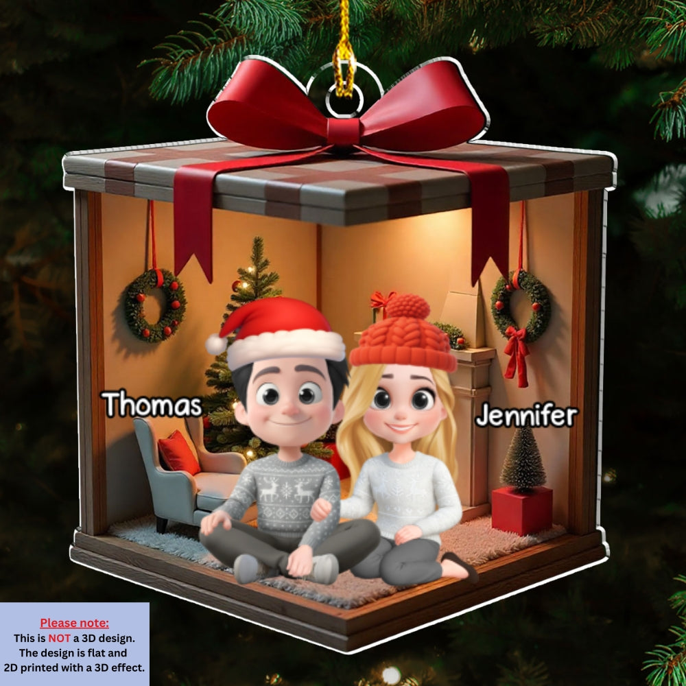 2025 Christmas - Personalized Custom Acrylic Ornament