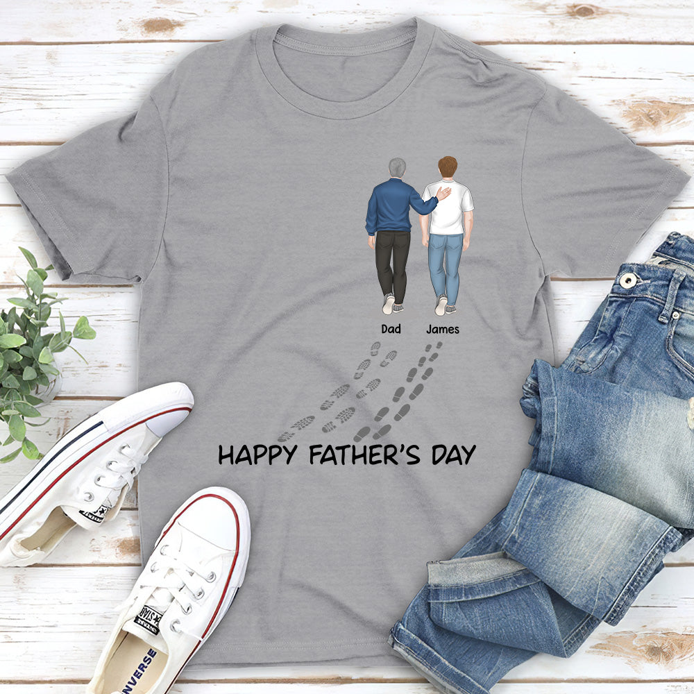 My Dad Is My Hero - Personalized Custom Shirt
