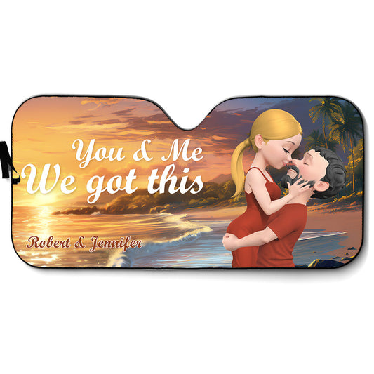 We Got This - Personalized Custom Car Sunshade