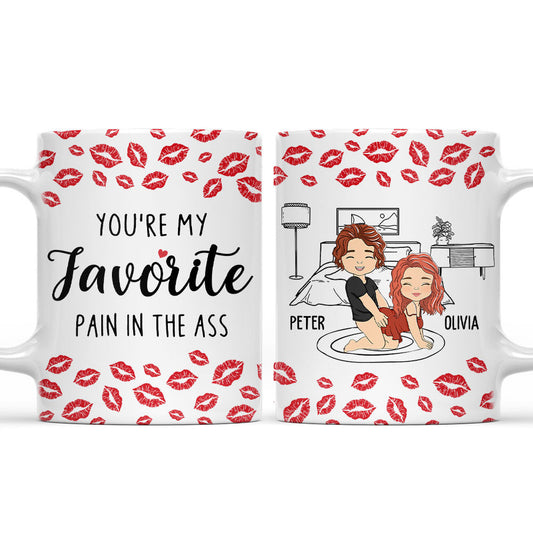 My Favourite Pain Husband - Personalized Custom Mug