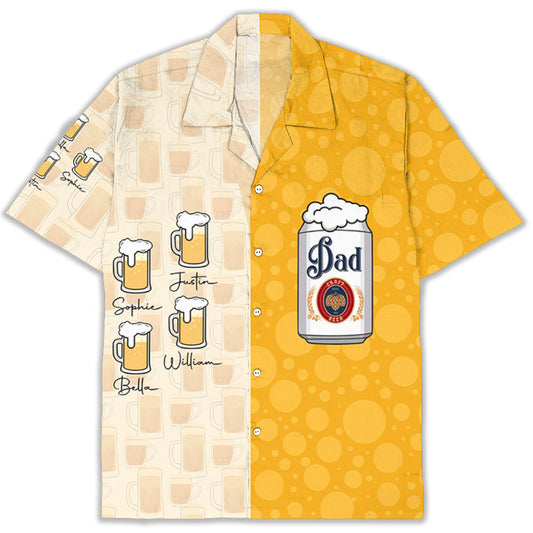 The Chill Daddy - Personalized Custom Hawaiian Shirt