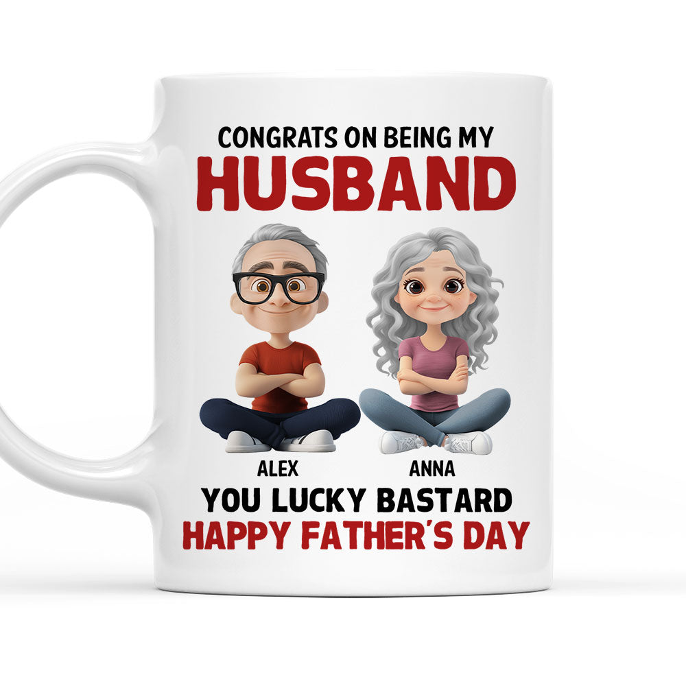 Congrats My Bastard - Personalized Custom Coffee Mug