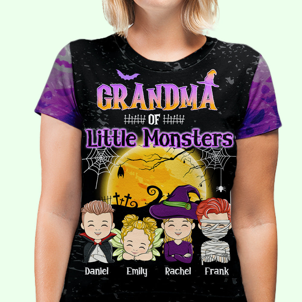 My Little Monsters - Personalized Custom All-over-print T-shirt