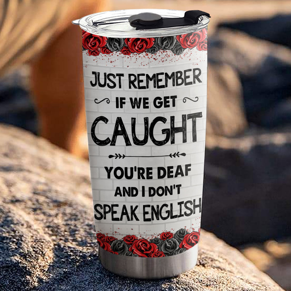 Bestie Partners In Crime If We Get Caught - Personalized Custom Tumbler