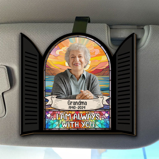 Always Near You - Personalized Custom Car Visor Clip