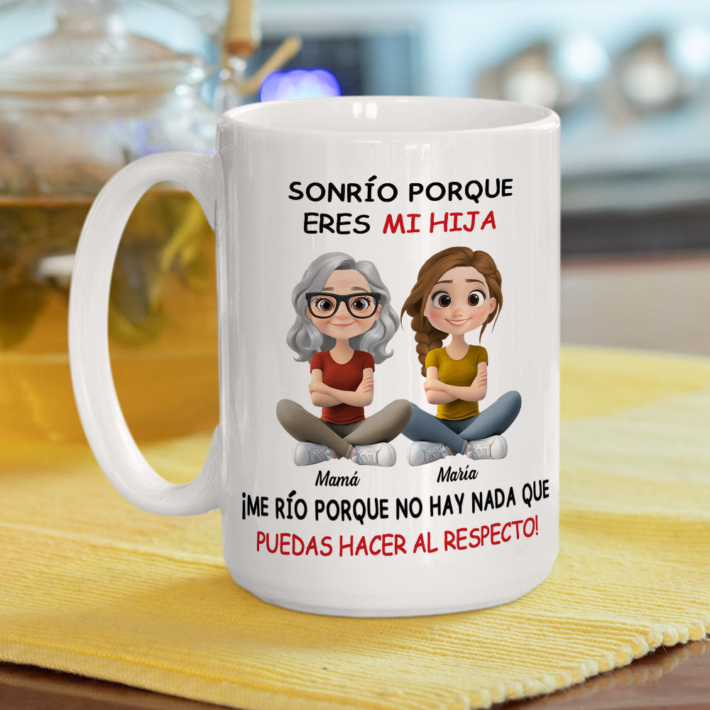Mi hija - Taza de café personalizada