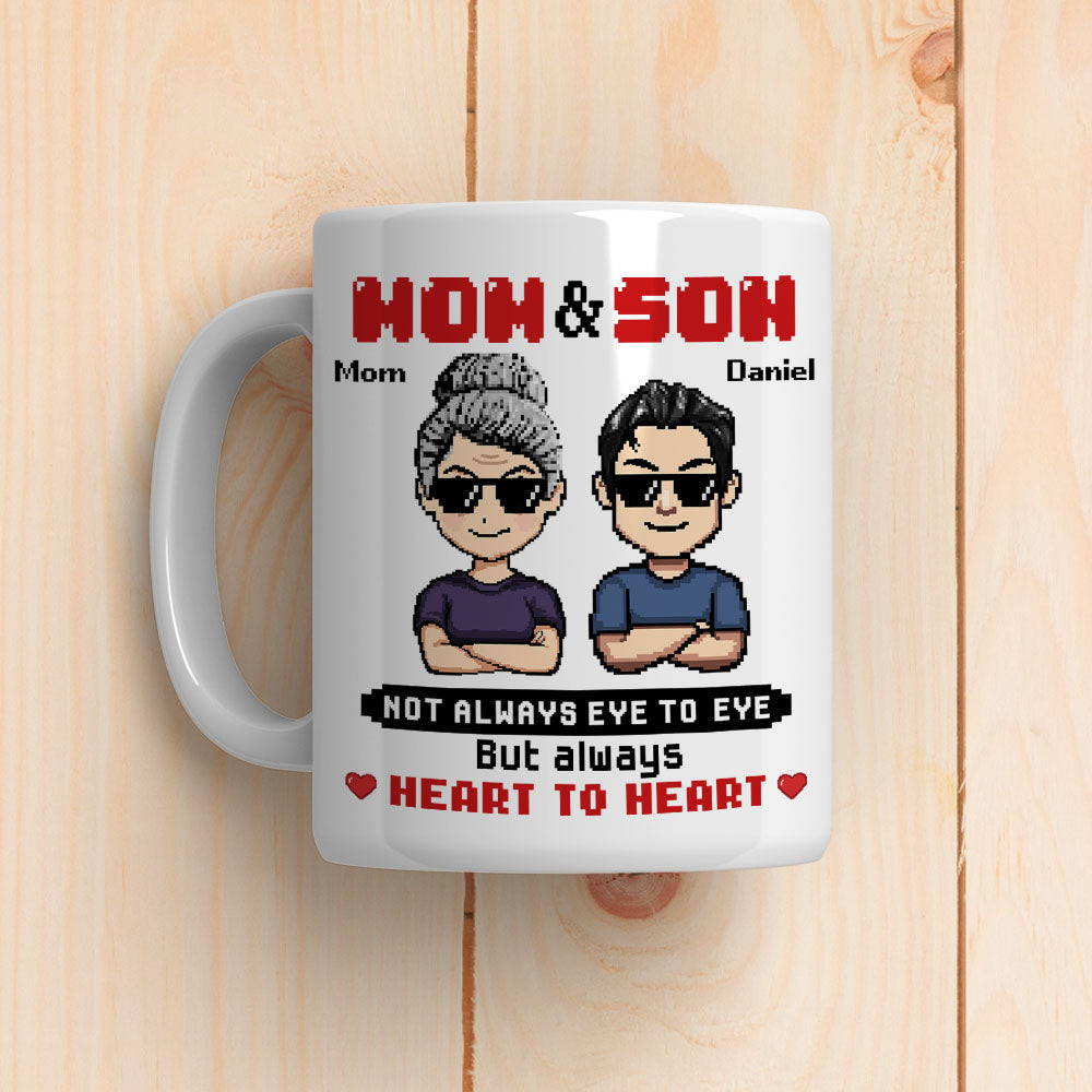 Different Views Same Love - Personalized Custom Coffee Mug