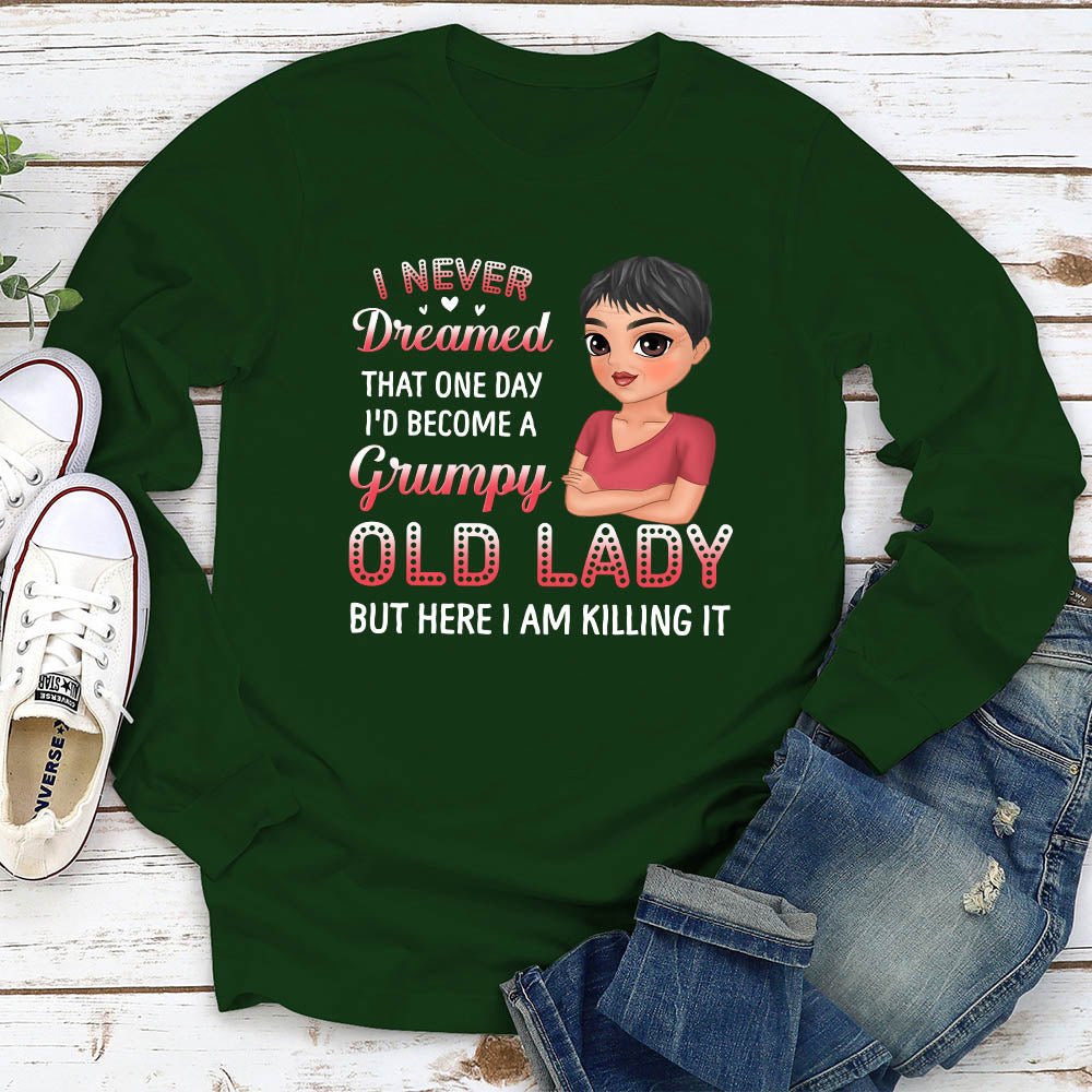 I Never Dreamed - Personalized Custom Long Sleeve T-shirt