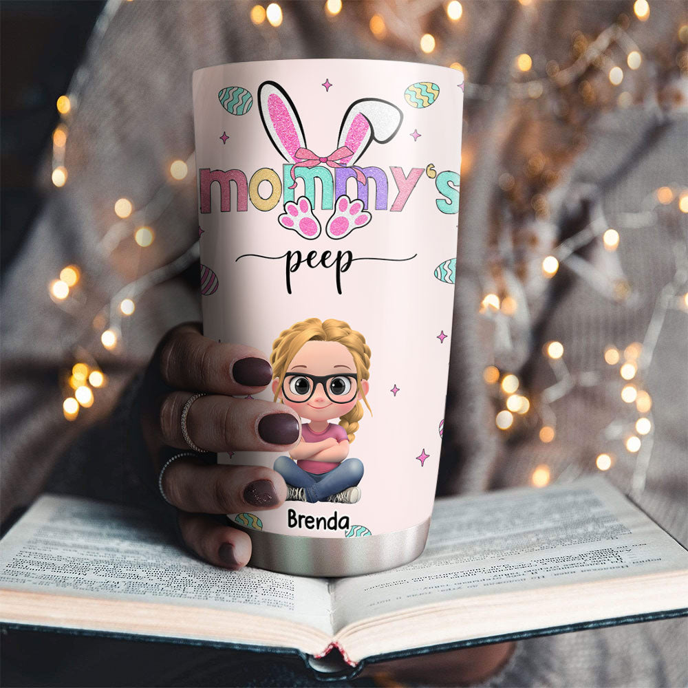 My Peeps Call Me Grandma - Personalized Custom Tumbler