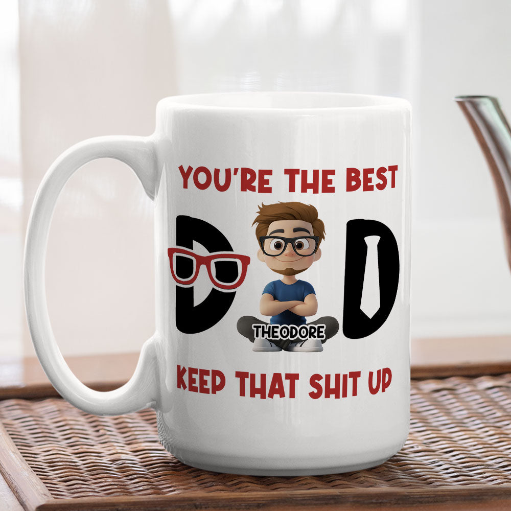 Best Dad - Personalized Custom Coffee Mug