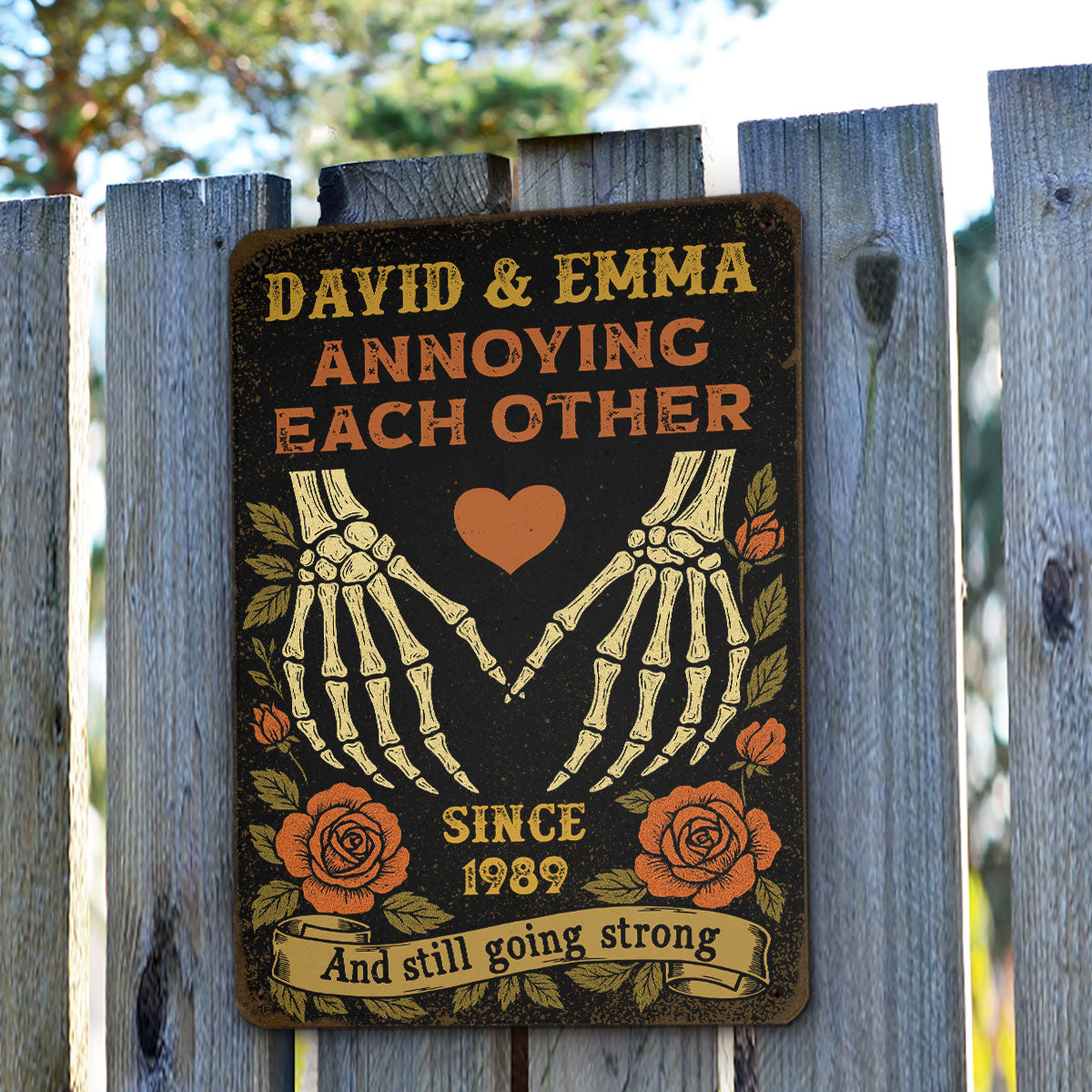 Love You Still - Personalized Custom Metal Sign