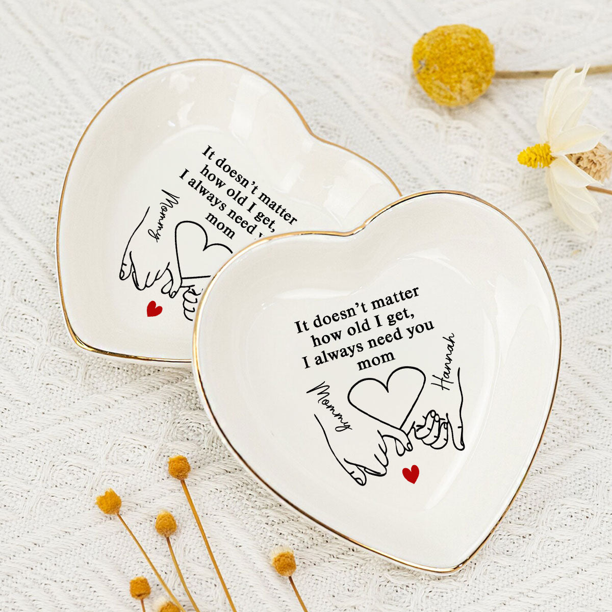 Need You Forever - Personalized Custom Jewelry Dish