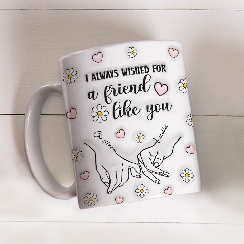 Wished For - Personalized Custom 3D Inflated Effect Mug