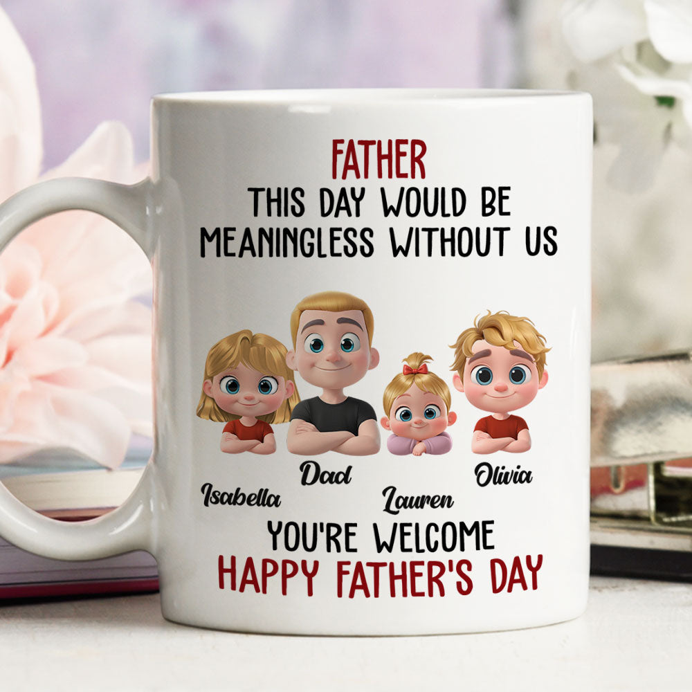 Your Kids - Personalized Custom Coffee Mug