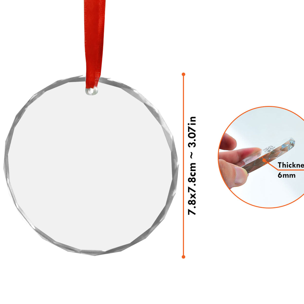 Dragonfly My Mind My Heart My Soul - Personalized Custom Glass Ornament