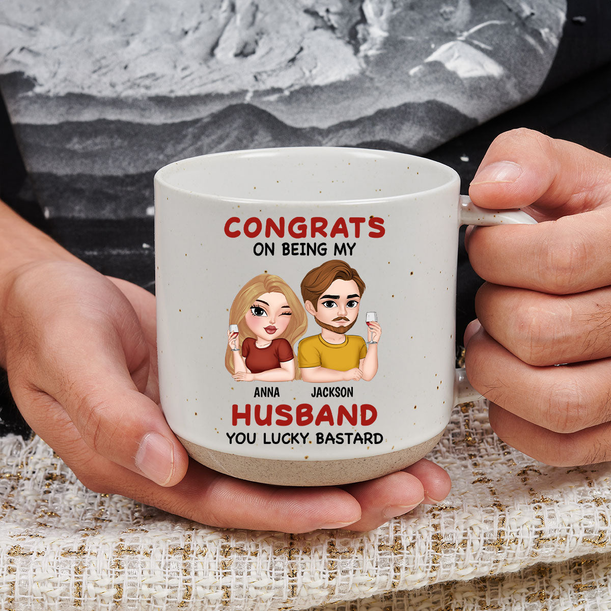 You Are My Soul - Personalized Custom Pottery Mug