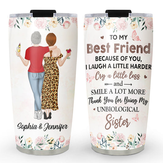 Thank You My Badass Best Friend - Personalized Custom Tumbler