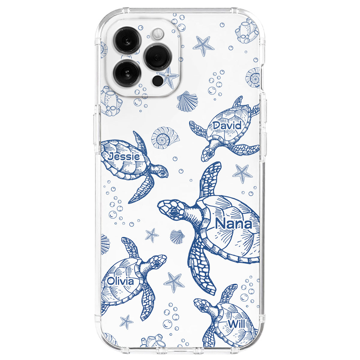 Turtle Grandma - Personalized Custom Phone Case