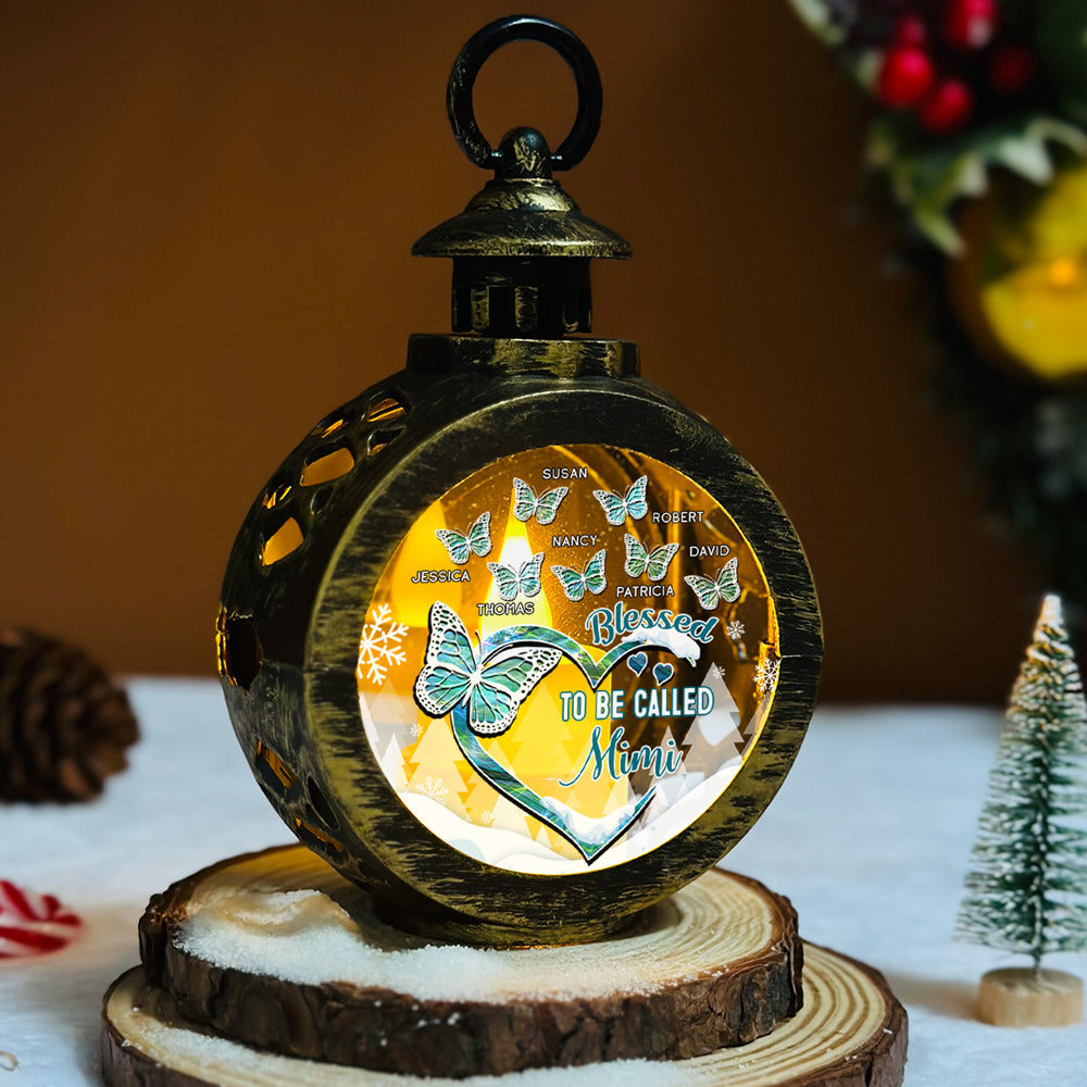 Blessed Mimi - Personalized Custom Christmas Lantern