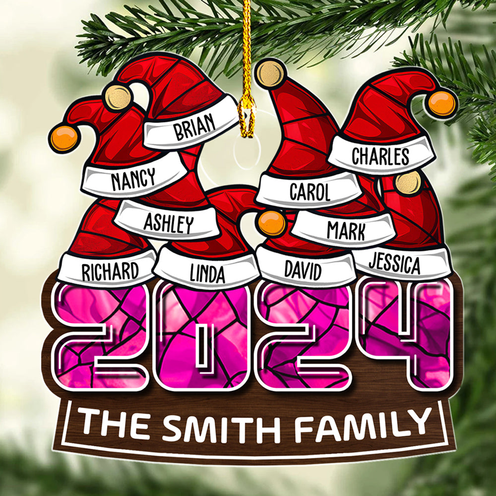 We Wish You A Merry Christmas - Personalized Custom Acrylic Ornament